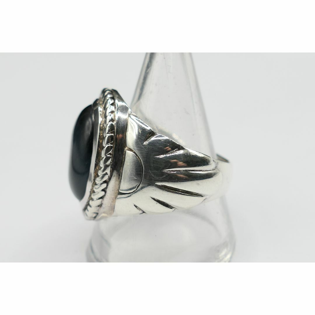 美品　19号　SAAD　サード　ブルータイガーアイ　リング　指輪　ナバホ メンズのアクセサリー(リング(指輪))の商品写真