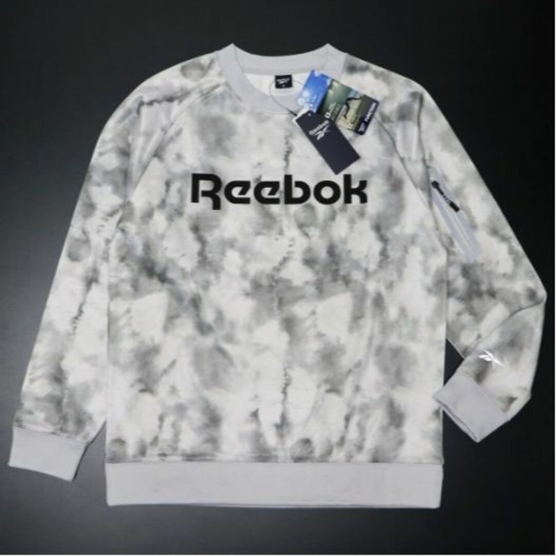 Reebok(リーボック)の【新品】リーボック 裏起毛 暖かい 機能性抜群 ジャケット ポケット付 迷彩 M メンズのトップス(スウェット)の商品写真