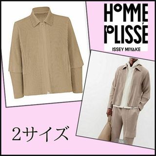 【homme plisse】cargoオムプリッセ カーゴ ブルゾン ジャケット(ブルゾン)