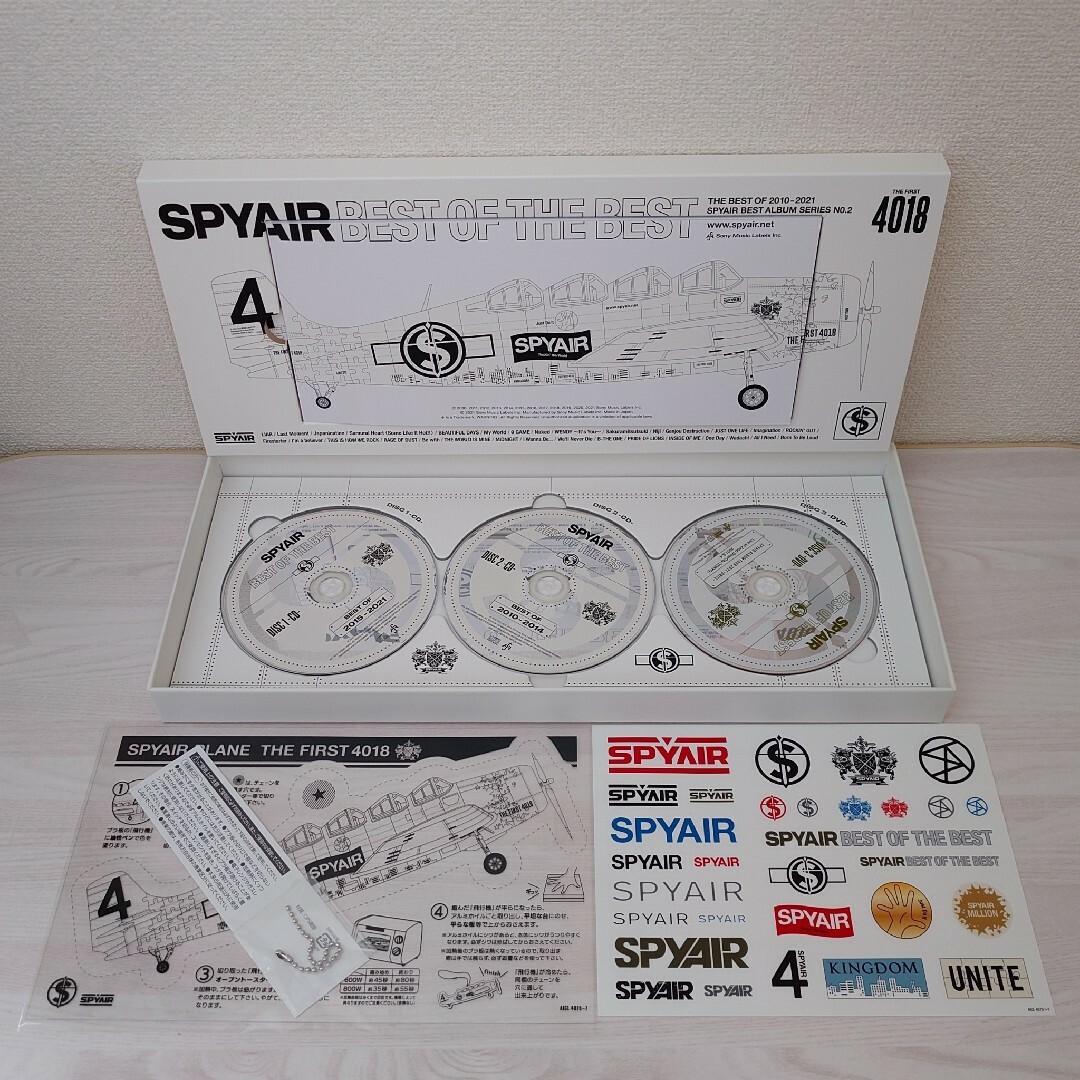 SPYAIR 「BEST OF THE BEST」初回限定盤 エンタメ/ホビーのCD(ポップス/ロック(邦楽))の商品写真