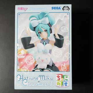 セガ(SEGA)の初音ミク×シナモロール ちょこのせプレミアムフィギュア(アニメ/ゲーム)