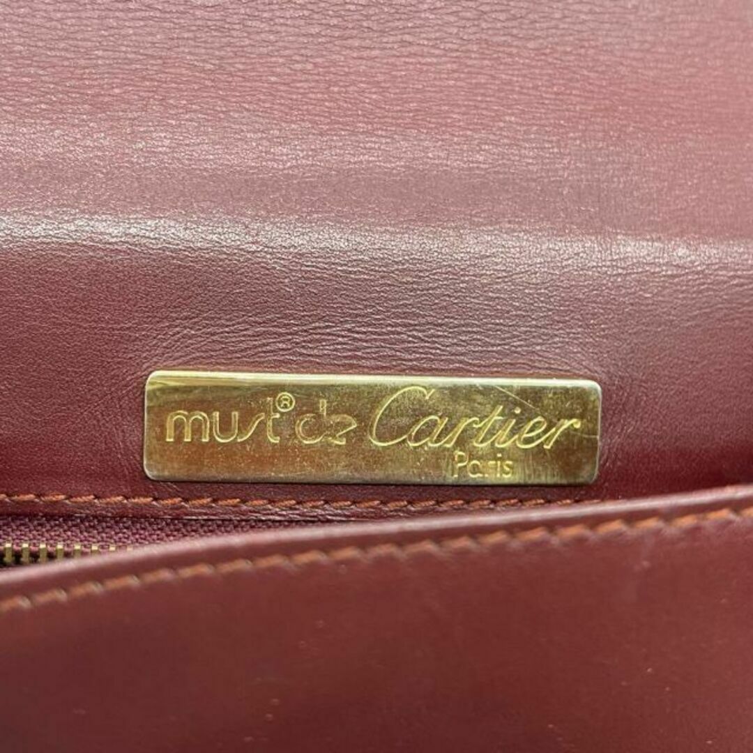 Cartier(カルティエ)の✨美品✨Cartier カルティエ ショルダーバッグ マストライン レッドカルテ レディースのバッグ(ショルダーバッグ)の商品写真
