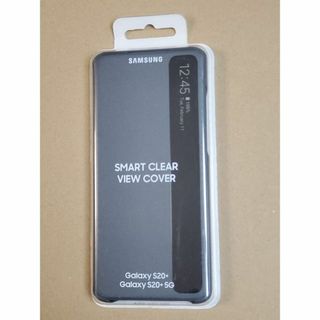 サムスン(SAMSUNG)のGalaxy S20+ Puls CLEAR VIEW カバー グレイ 純正品(Androidケース)