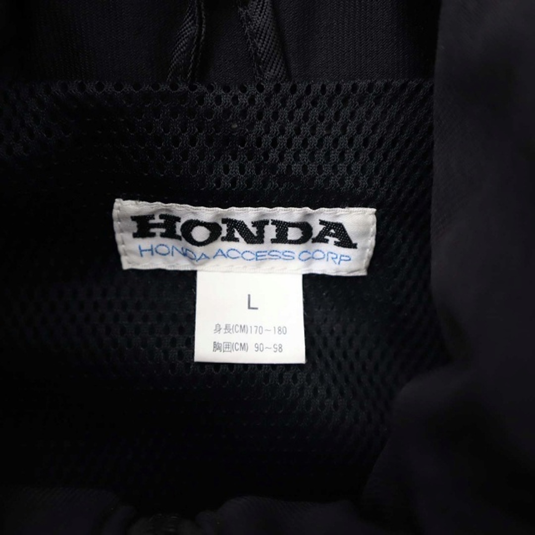 other(アザー)のホンダ HONDA バイクウェア レーシング ナイロンジャケット ブラック L 自動車/バイクのバイク(装備/装具)の商品写真