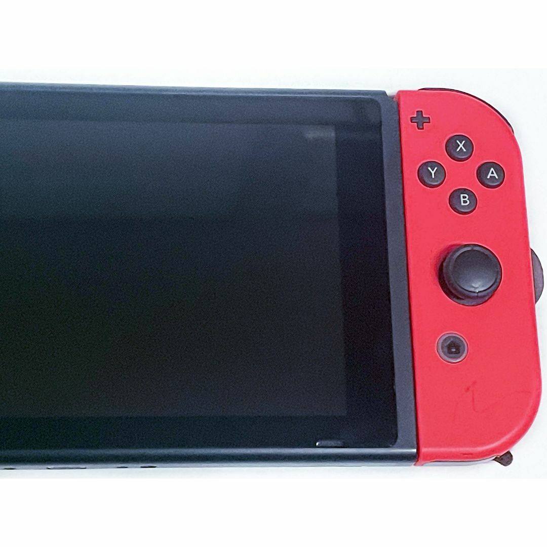 液晶綺麗 新型 任天堂 スイッチ Switch ブルーレッド 動作確認済 エンタメ/ホビーのゲームソフト/ゲーム機本体(家庭用ゲーム機本体)の商品写真