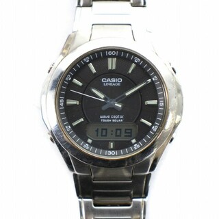 CASIO - CASIO WAVE CEPTOR LINEAGE 腕時計 電波時計 ソーラー式