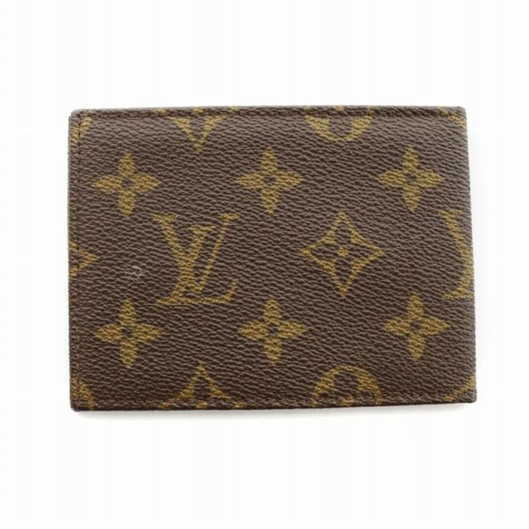 LOUIS VUITTON(ルイヴィトン)のLOUIS VUITTON パスケース 定期入れ カードケース モノグラム 茶 レディースのファッション小物(名刺入れ/定期入れ)の商品写真