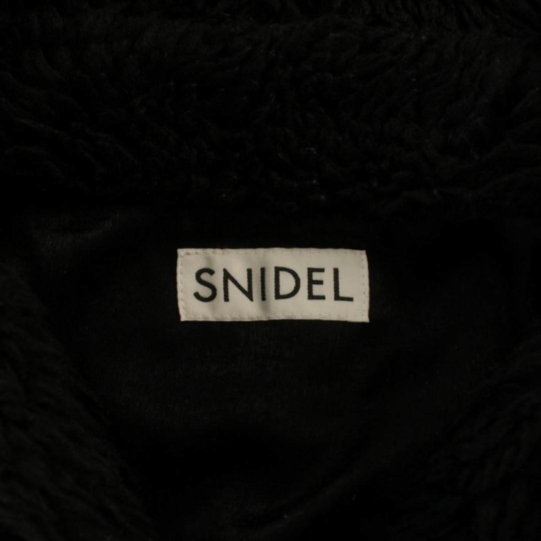 SNIDEL(スナイデル)のスナイデル レディモッズコート ウール混 F 黒 SWFC185005 レディースのジャケット/アウター(モッズコート)の商品写真