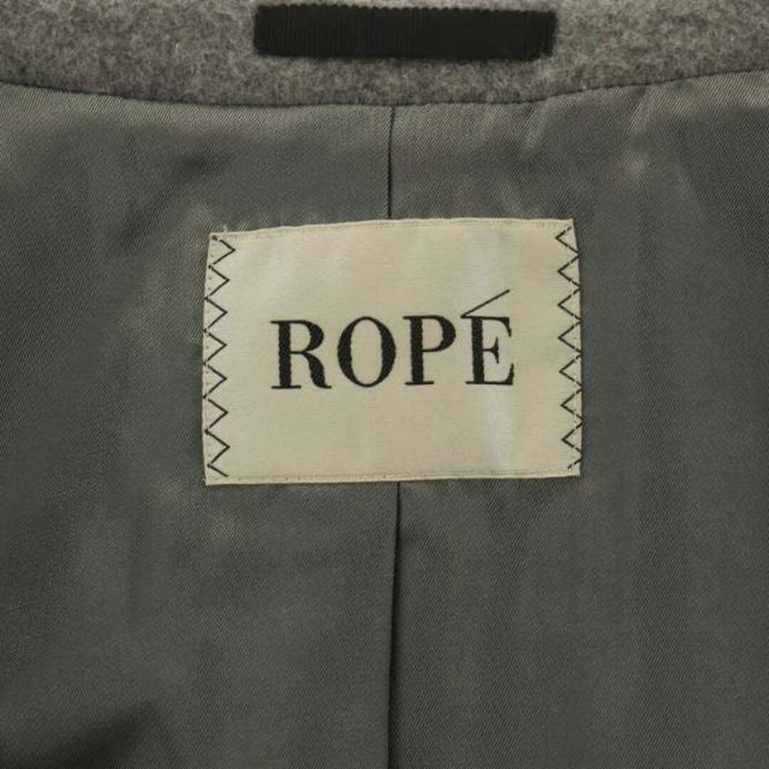 ROPE’(ロペ)のロペ ミドルコート フード付き 長袖 38 M グレー GGO-3315-B レディースのジャケット/アウター(その他)の商品写真