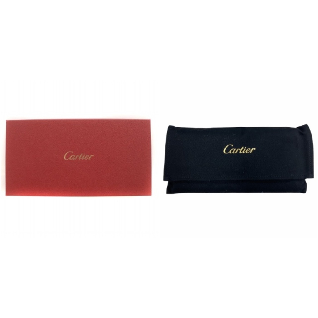 Cartier(カルティエ)のカルティエ 二つ折り長財布 ラブコレクション ゴールド金具 レザー ベージュ レディースのファッション小物(財布)の商品写真