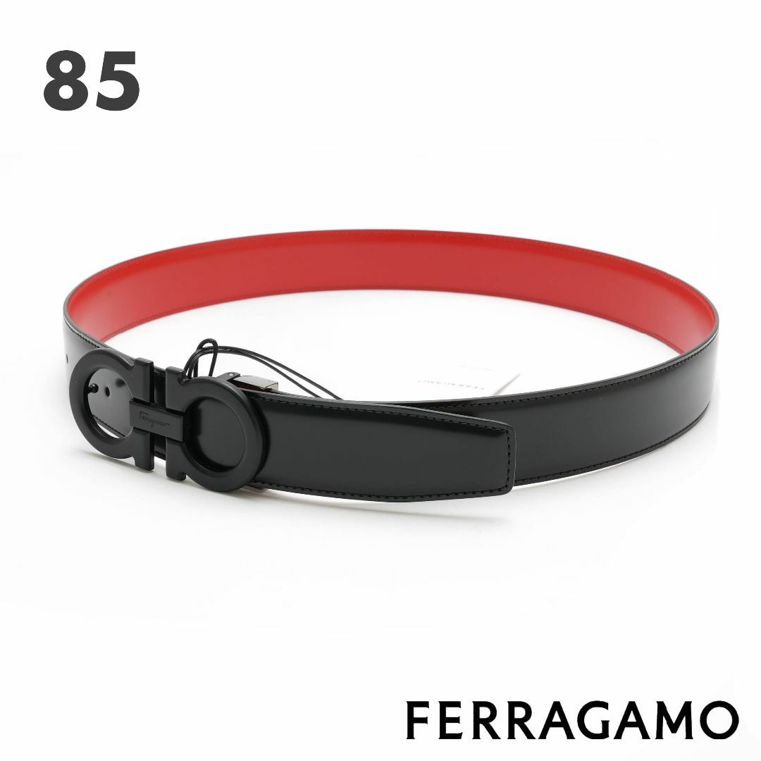 Ferragamo(フェラガモ)の新品 Ferragamo リバーシブルベルト 85 メンズのファッション小物(ベルト)の商品写真