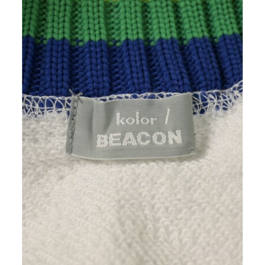 kolor(カラー)のkolor カラー スウェット 2(M位) 白系 【古着】【中古】 メンズのトップス(スウェット)の商品写真