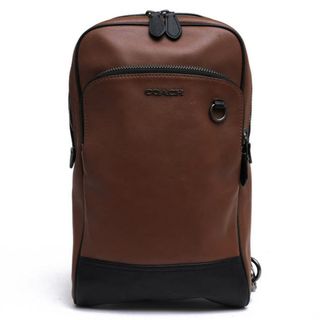 コーチ(COACH)のコーチ／COACH バッグ ショルダーバッグ 鞄 メンズ 男性 男性用レザー 革 本革 ブラウン 茶  89934 Graham Pack ボディバッグ(ボディーバッグ)