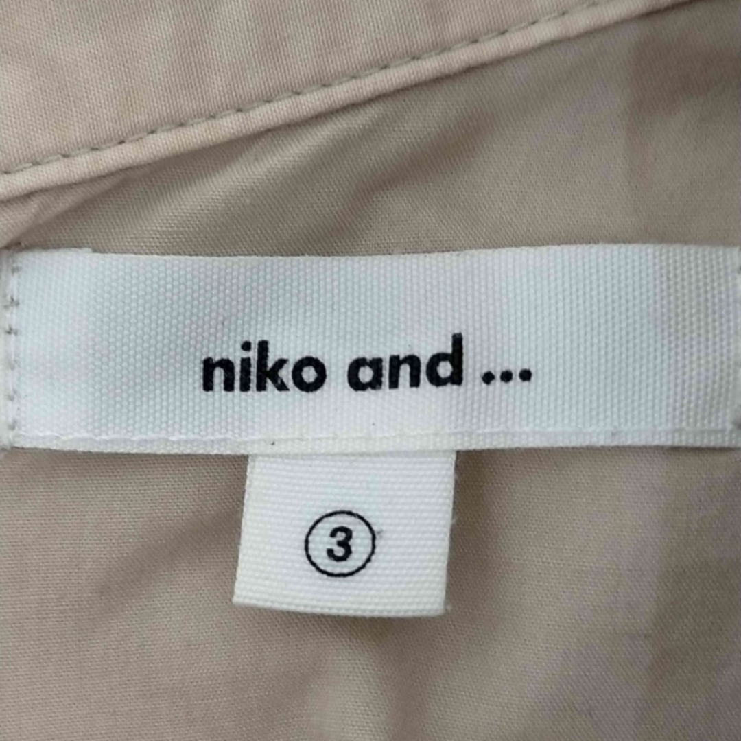 niko and...(ニコアンド)のNiko and...(ニコアンド) シャツワンピース レディース ワンピース レディースのワンピース(その他)の商品写真
