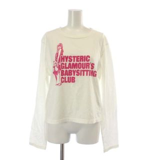 HYSTERIC GLAMOUR - ヒステリックグラマー DIZZY & MILKY Tシャツ ショート F 白