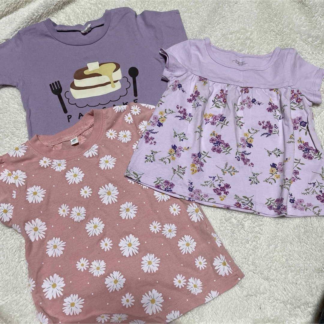 しまむら(シマムラ)のトップス キッズ/ベビー/マタニティのキッズ服女の子用(90cm~)(Tシャツ/カットソー)の商品写真