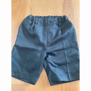 ニシマツヤ(西松屋)の西松屋　フォーマル黒パンツ5分丈　90サイズ(パンツ/スパッツ)