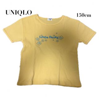 ユニクロ(UNIQLO)の【UNIQLO（ユニクロ）】女の子 ガールズ 半袖 プリントTシャツ　150cm(Tシャツ/カットソー)