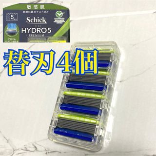 シック(Schick)のシックハイドロ5 プレミアム 敏感肌 替刃4個(その他)