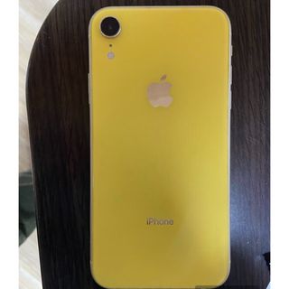 アイフォーン(iPhone)のiPhone XR Yellow 128 GB Softbank SIMフリー(スマートフォン本体)