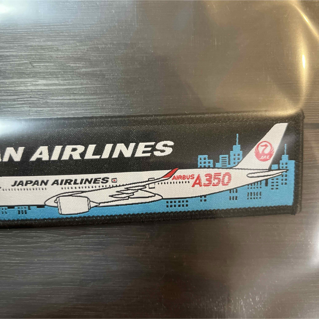 JAL(日本航空)(ジャル(ニホンコウクウ))の【新品未使用】JAL ノベルティ　フライトタグ　キーホルダー　2点セット エンタメ/ホビーのテーブルゲーム/ホビー(航空機)の商品写真