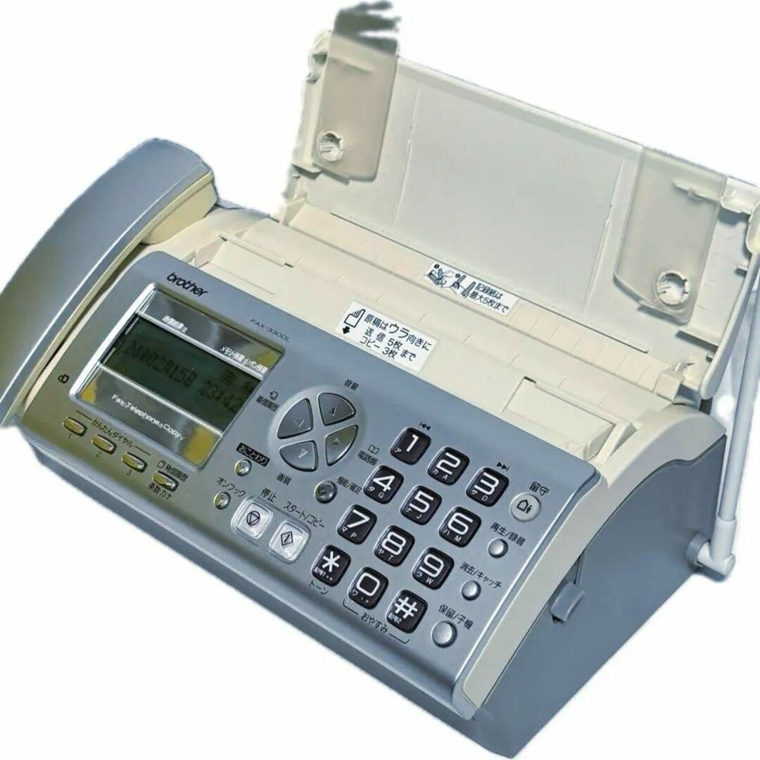 brother(ブラザー)の【取説付属】ブラザーbrother FAX  FAX-330DL 子機なし スマホ/家電/カメラのスマホ/家電/カメラ その他(その他)の商品写真