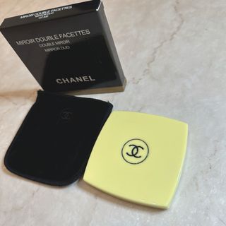 CHANEL - CHANEL シャネル　ダブルコンパクトミラー　イエロー