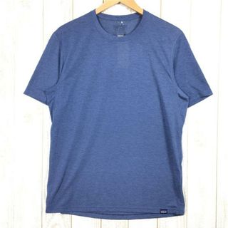 パタゴニア(patagonia)のMENs M  パタゴニア キャプリーン クール トレイル シャツ Capliene Cool Trail Shirts Tシャツ PATAGONIA 24496 CNY Classic Navy ネイビー系(その他)