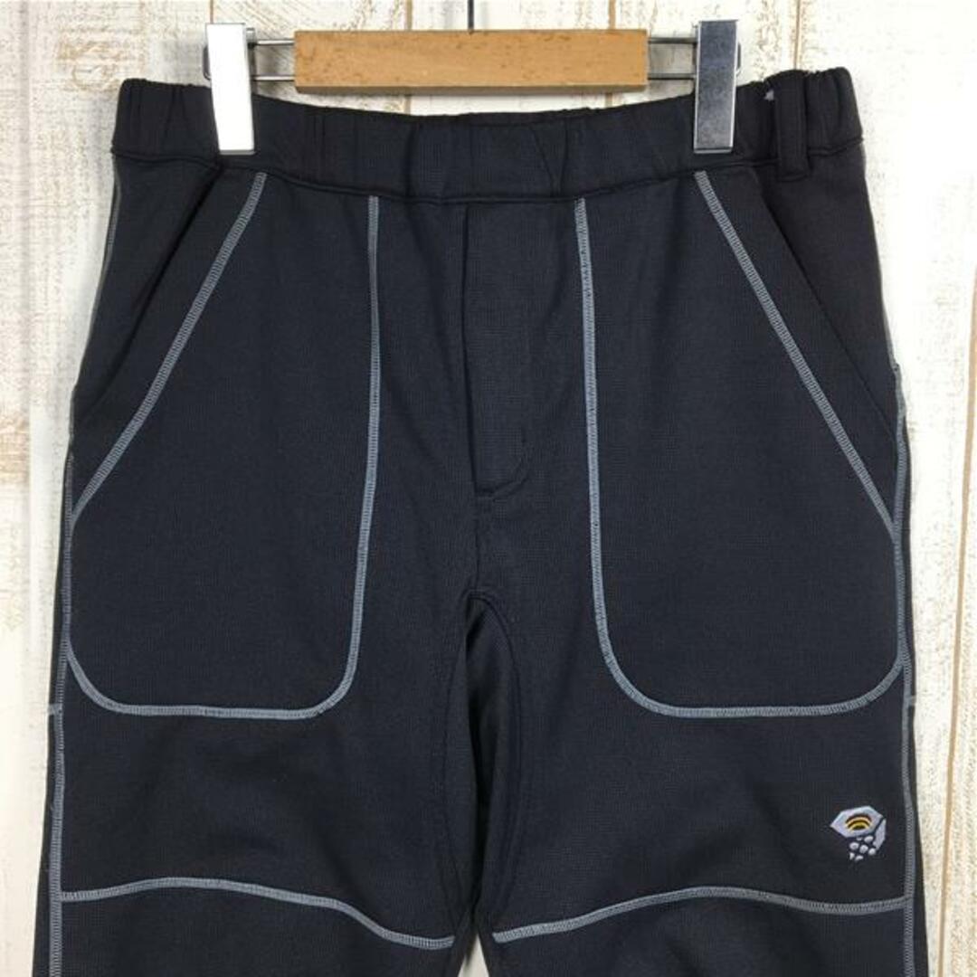 MENs M  マウンテンハードウェア デスナ 3/4 パンツ Desna 3/4 Pants ポーラテックパワーストレッチ フリース MOUNTAIN HARDWEAR OE5368 ブラック系 メンズのメンズ その他(その他)の商品写真