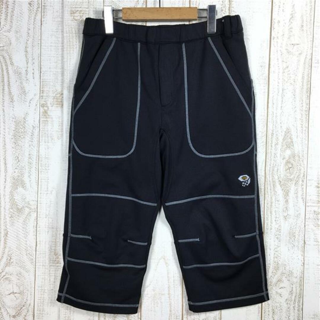 MENs M  マウンテンハードウェア デスナ 3/4 パンツ Desna 3/4 Pants ポーラテックパワーストレッチ フリース MOUNTAIN HARDWEAR OE5368 ブラック系 メンズのメンズ その他(その他)の商品写真