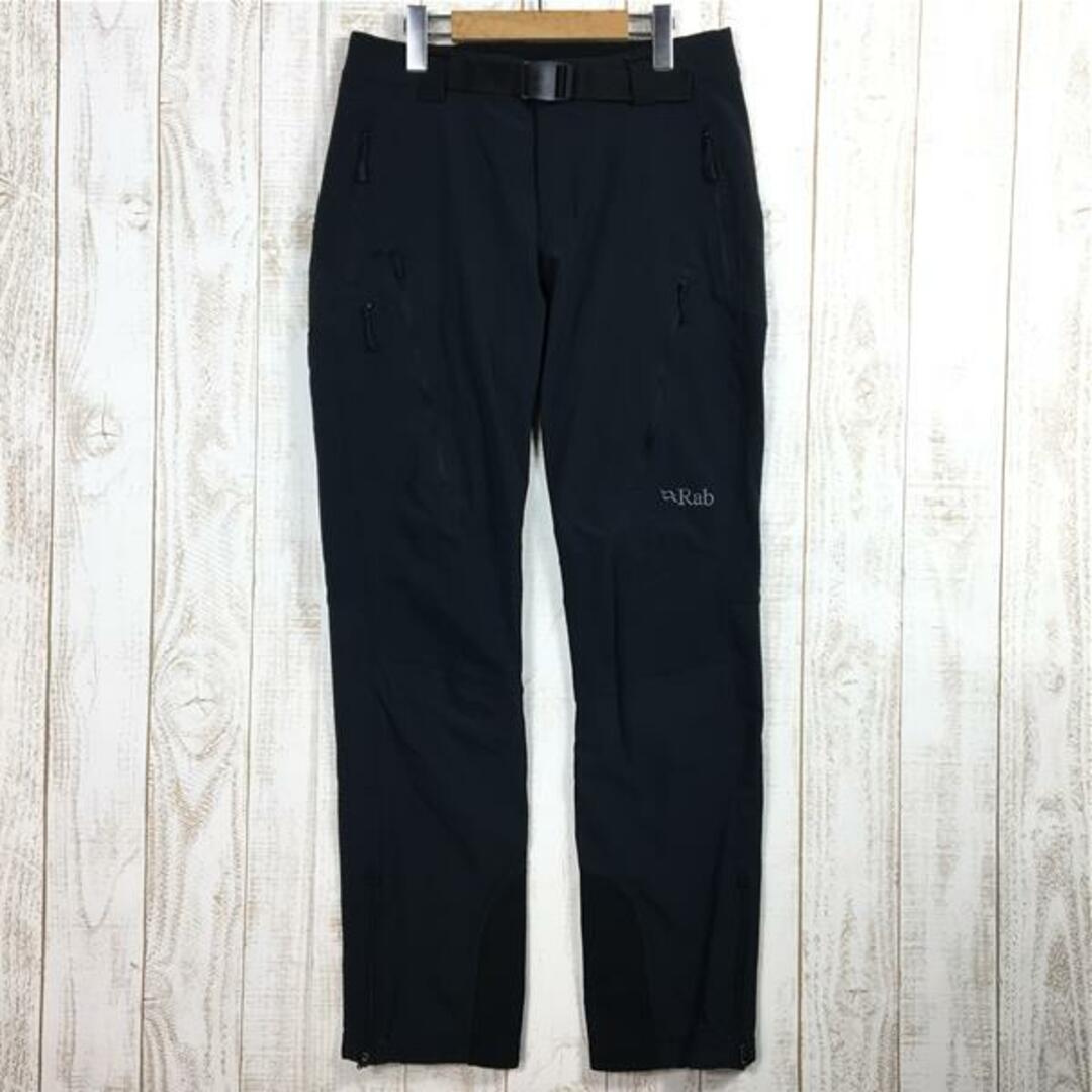 MENs 30  ラブ ディフェンダー パンツ Defendor Pants アルパイン ソフトシェル 冬期向け 保温 RAB QFU-27 ブラック系 メンズのメンズ その他(その他)の商品写真