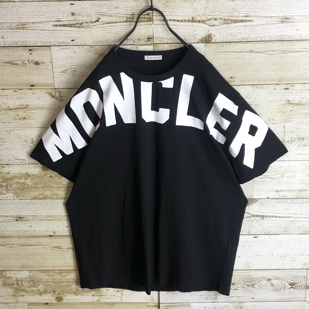 MONCLER(モンクレール)のMONCLER モンクレール tシャツ ビックセンターロゴ入り 美品 メンズのトップス(Tシャツ/カットソー(半袖/袖なし))の商品写真