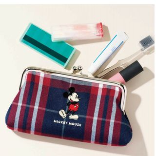 ミッキーマウス(ミッキーマウス)の◼Mickey Mouse  がま口ポーチ SPRiNG 付録(ファッション)