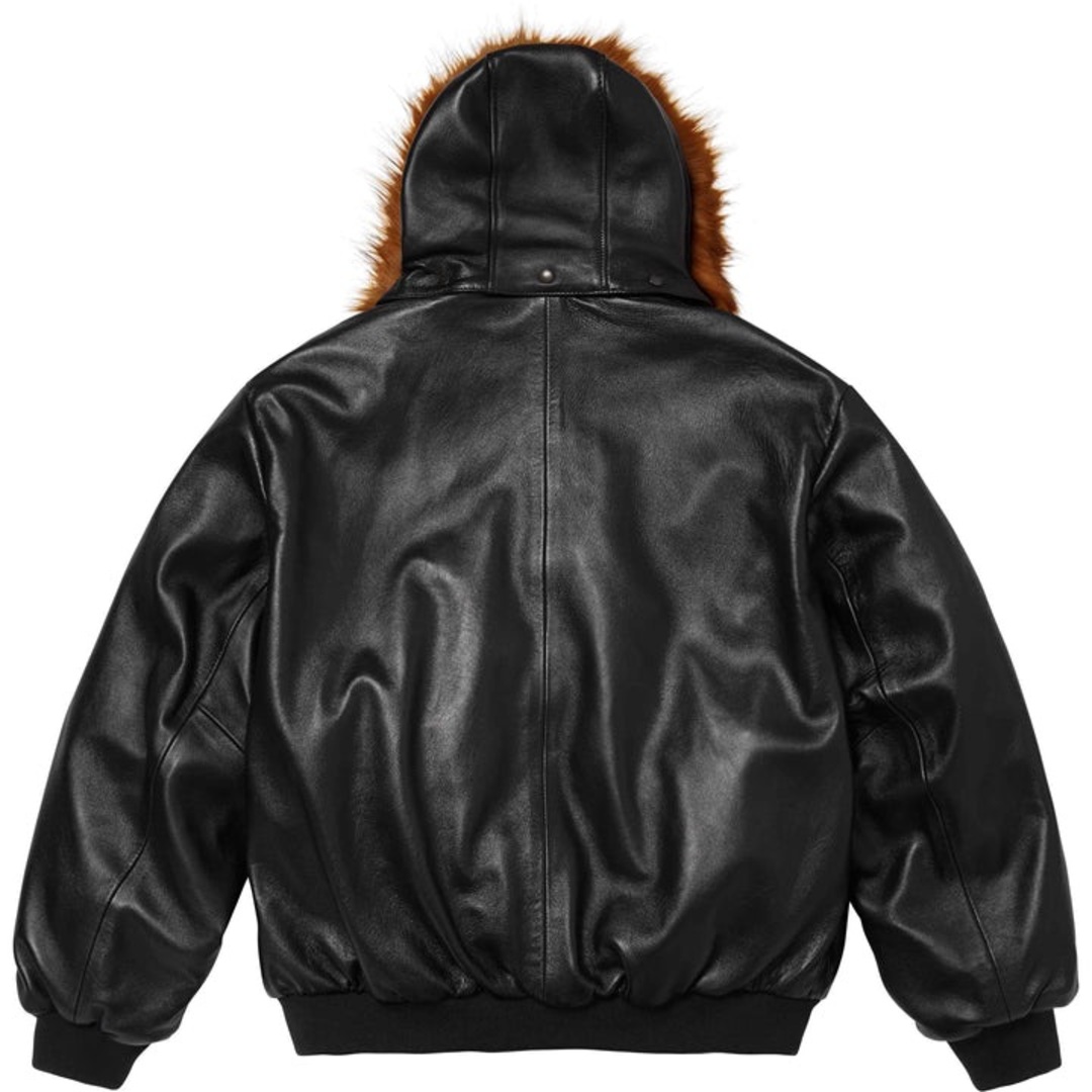 Supreme(シュプリーム)のSupreme Schott Hooded Leather Bomber XXL メンズのジャケット/アウター(レザージャケット)の商品写真