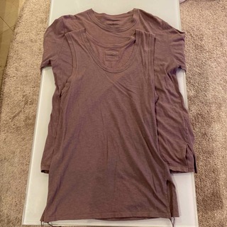 ブフト(BUKHT)のbukht ブフト　レイヤード　タンクトップ×Tシャツ　セットアップ(Tシャツ/カットソー(半袖/袖なし))