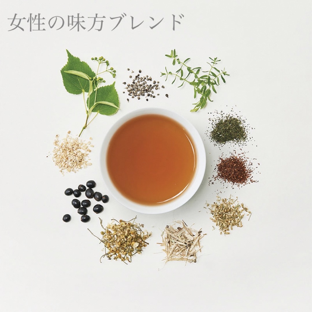 生活の木(セイカツノキ)の黒豆茶配合　女性の味方ブレンド　私の30日茶　1ヶ月分30TB お茶 食品/飲料/酒の飲料(茶)の商品写真