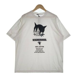 ネイバーフッド(NEIGHBORHOOD)のNEIGHBORHOOD ネイバーフッド 23SS JUN INAGAWA ジュンイナガワ プリントTシャツ ホワイト 231PCJIN-ST03S Size XL(Tシャツ/カットソー(半袖/袖なし))