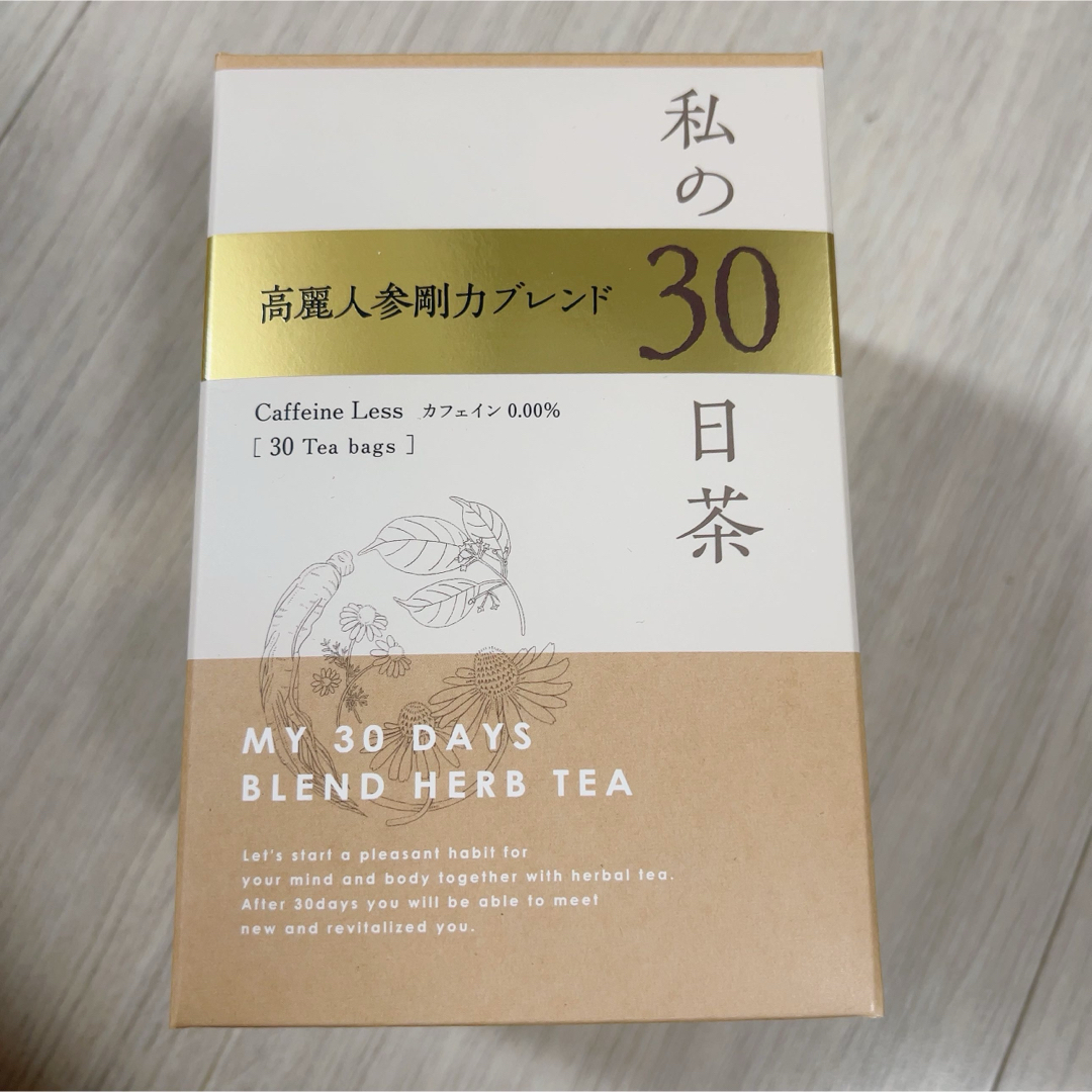 生活の木(セイカツノキ)の高麗人参剛力ブレンド ハーブティー  1ヶ月分30TB 私の30日茶 食品/飲料/酒の健康食品(健康茶)の商品写真