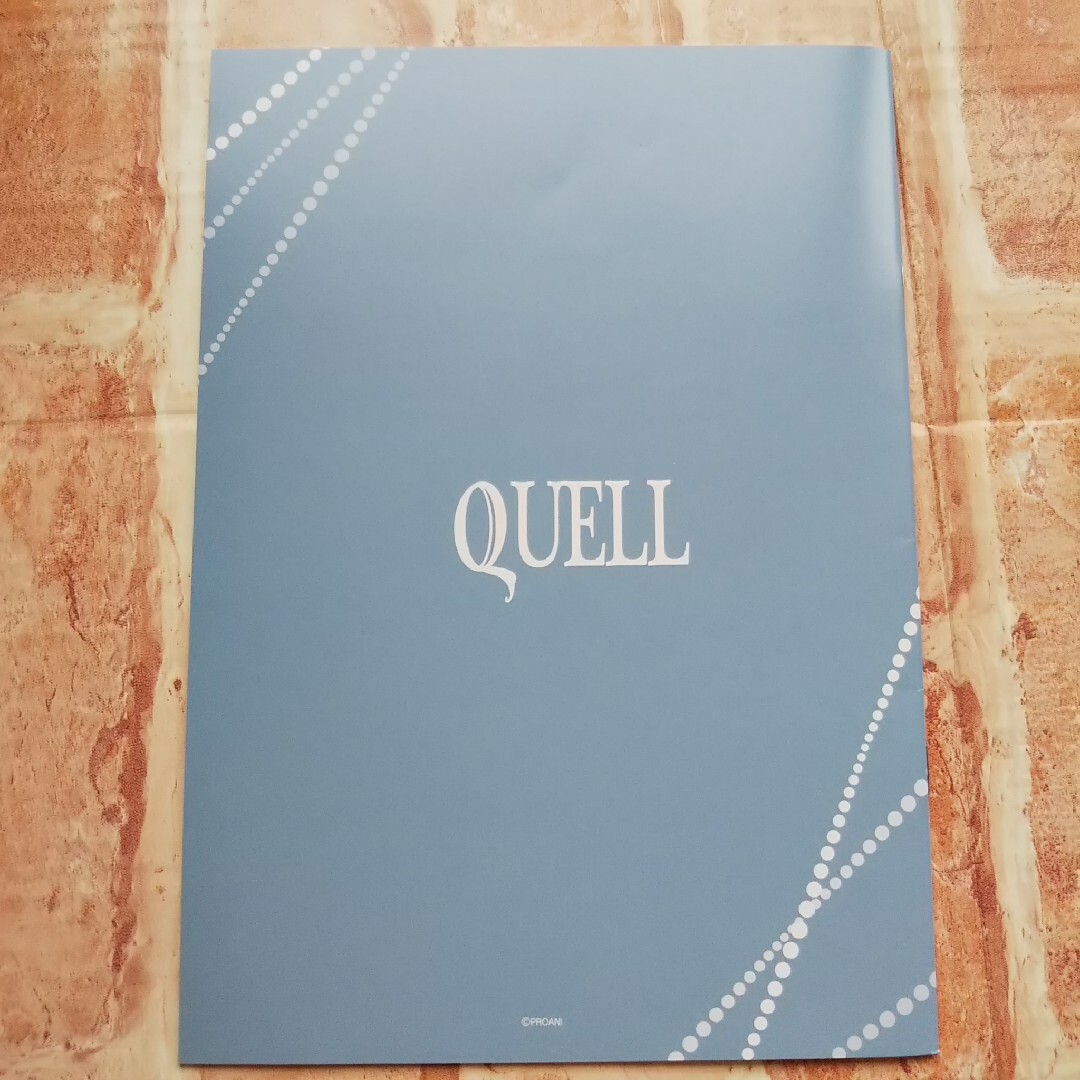 ツキプロ QUELL ノート １冊 サントリー×TSUKIPRO プロアニ エンタメ/ホビーのアニメグッズ(その他)の商品写真