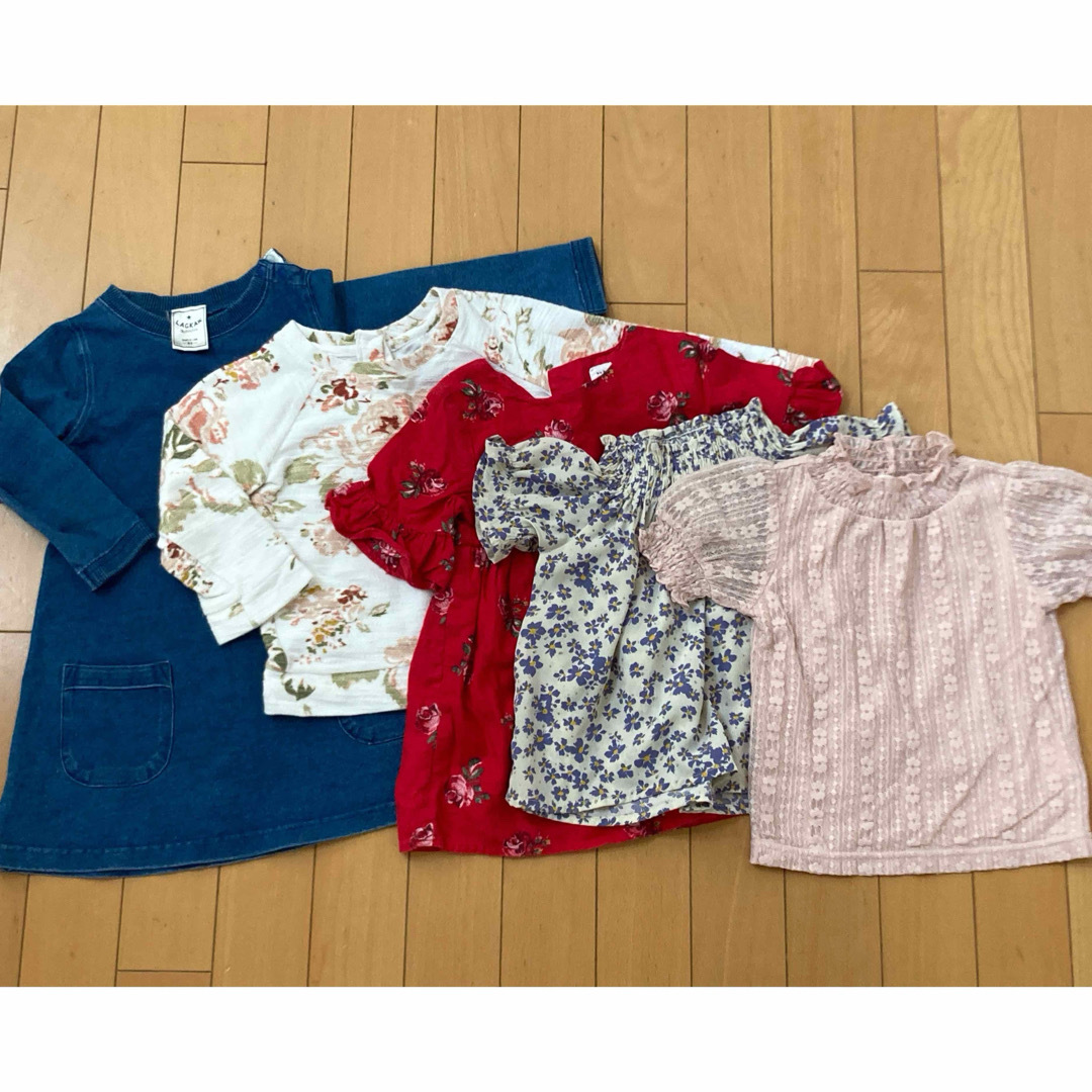 Branshes - 女の子 春夏服 90 5枚まとめ売り 【中古】の通販 by I'm