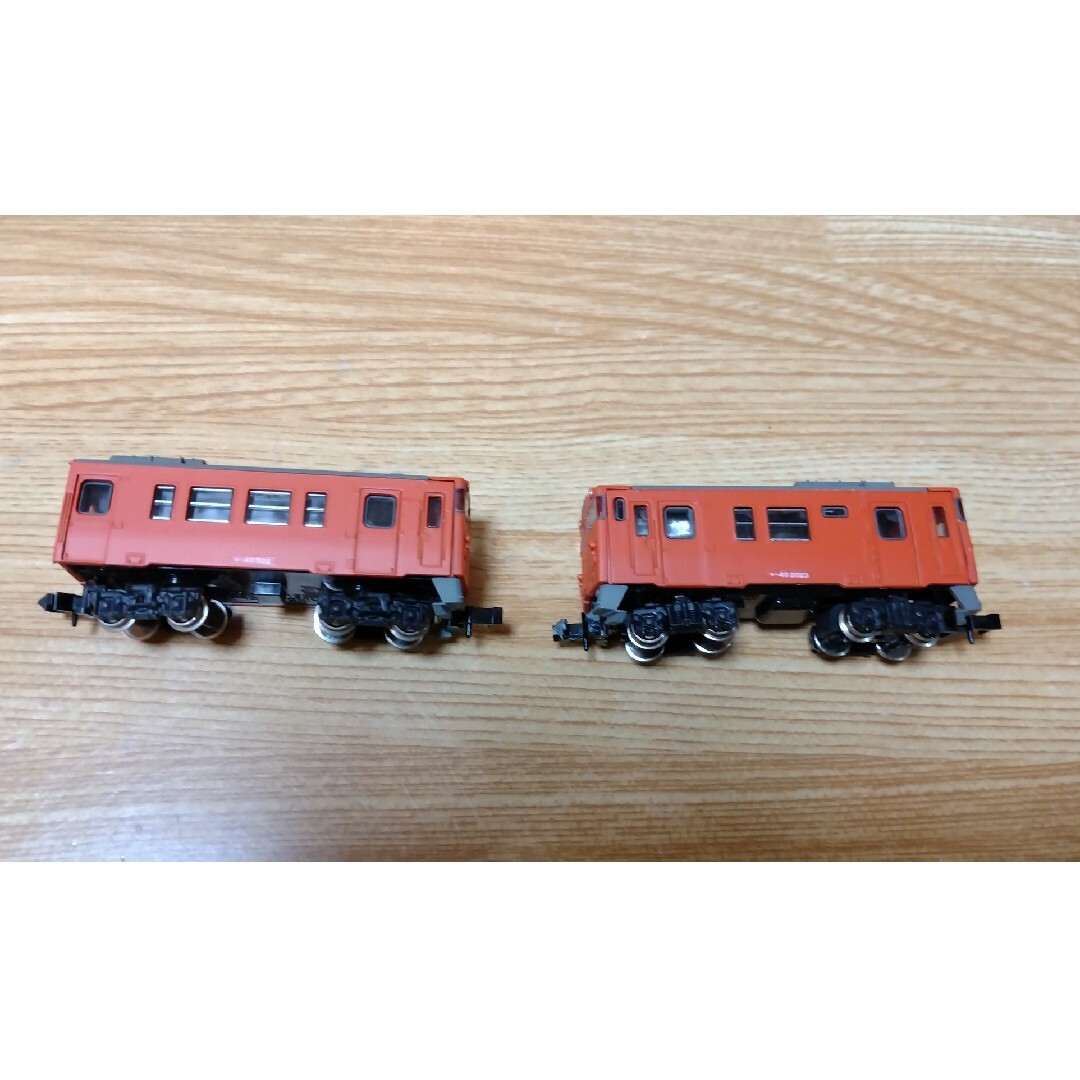 Bトレインショーティキハ40 48 首都圏色 2両セット Nゲージ化 エンタメ/ホビーのおもちゃ/ぬいぐるみ(鉄道模型)の商品写真