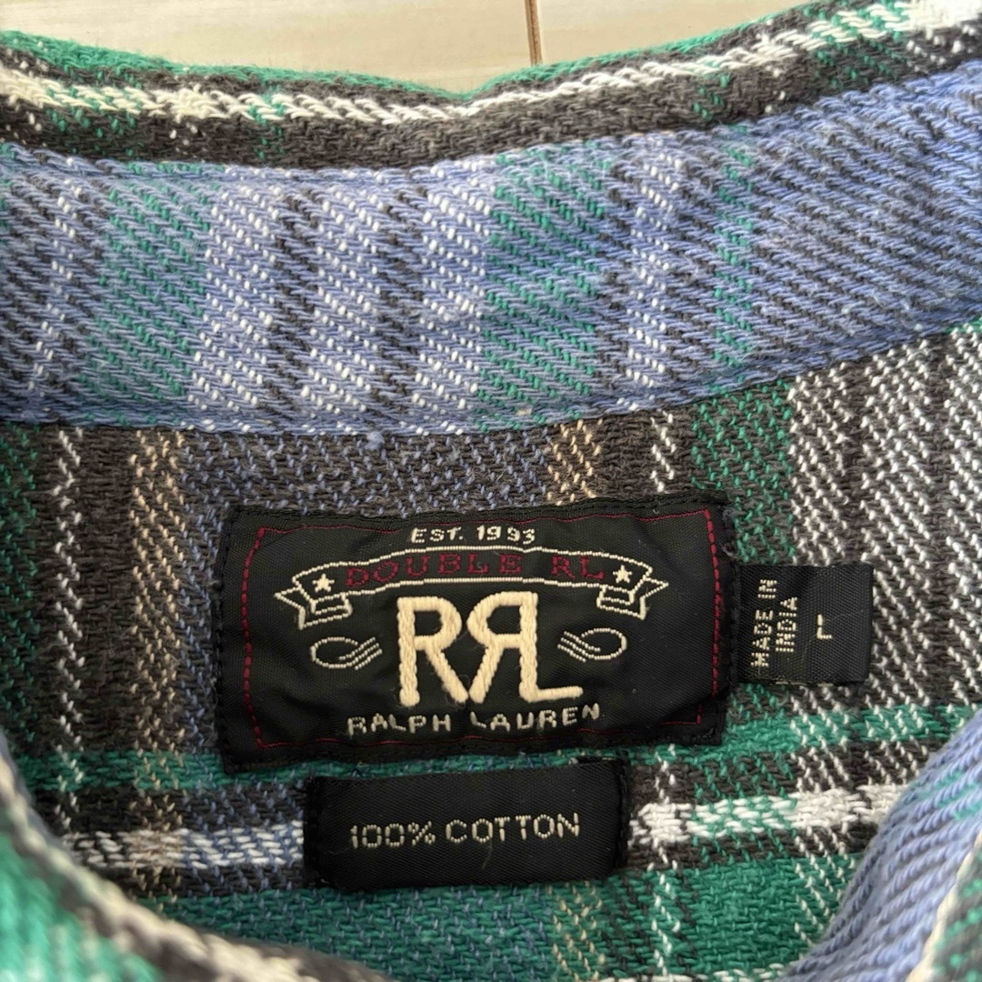 RRL(ダブルアールエル)のRRL ダブルアールエル　チェック柄シャツ メンズのトップス(シャツ)の商品写真