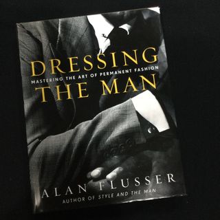 アランフラッサー Dressing the man  洋書　ファッション　スーツ(洋書)