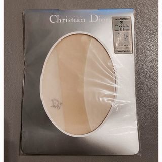 クリスチャンディオール(Christian Dior)の新品未開封Christian DiorストッキングM  アイボリー(タイツ/ストッキング)