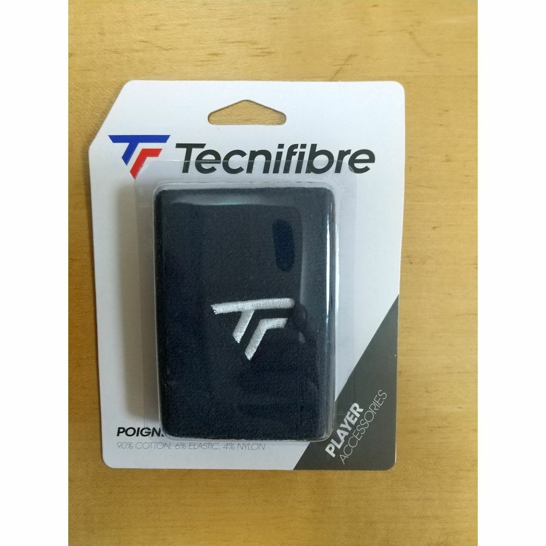 Tecnifibre(テクニファイバー)のテクニファイバー (Tecnifibre) リストバンド XL（NAVY） スポーツ/アウトドアのテニス(その他)の商品写真