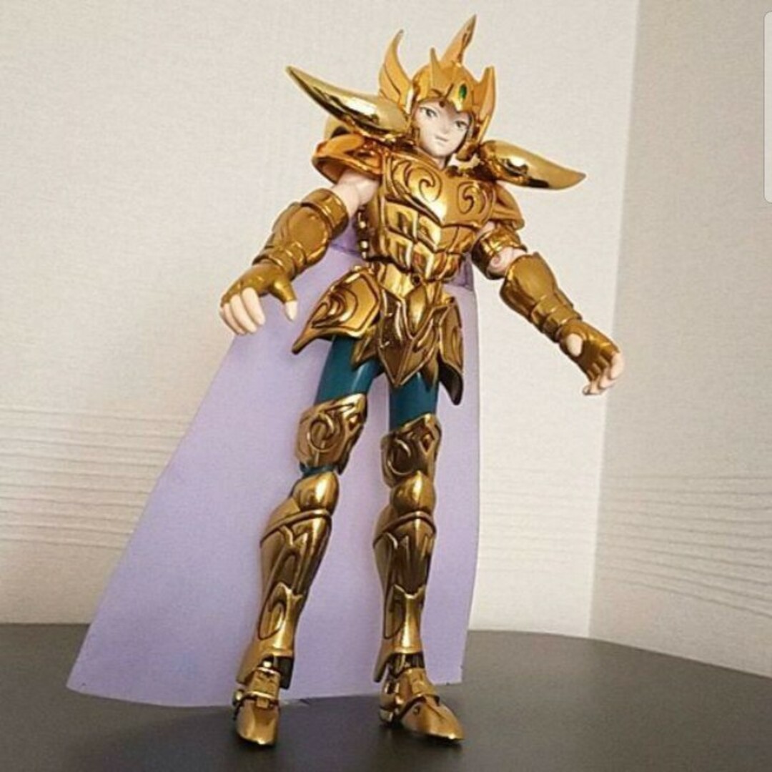 BANDAI(バンダイ)の【美品】聖闘士聖衣神話〈アリエス ムウ〉牡羊座（黄金聖闘士）聖闘士星矢 エンタメ/ホビーのフィギュア(アニメ/ゲーム)の商品写真