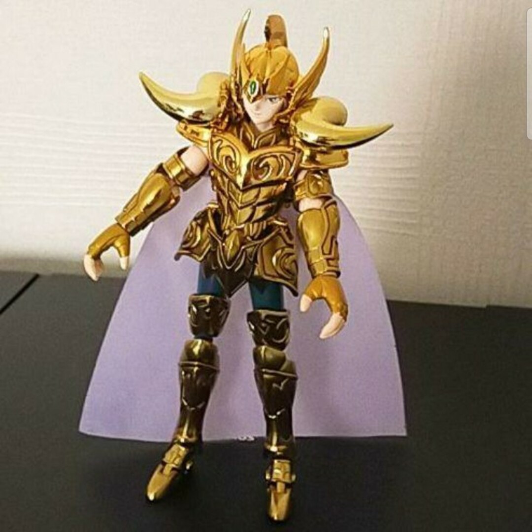 BANDAI(バンダイ)の【美品】聖闘士聖衣神話〈アリエス ムウ〉牡羊座（黄金聖闘士）聖闘士星矢 エンタメ/ホビーのフィギュア(アニメ/ゲーム)の商品写真