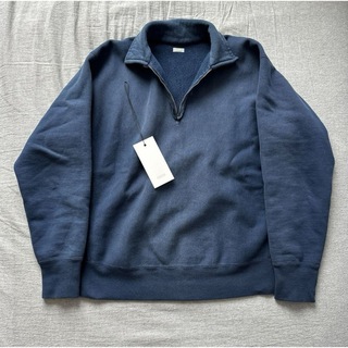 コモリ(COMOLI)のa.presse Vintage Half Zip Sweatshirt(スウェット)