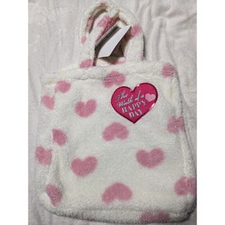 【未使用】もこもこBAG　バッグ　子供　キッズ　ジュニア(トートバッグ)