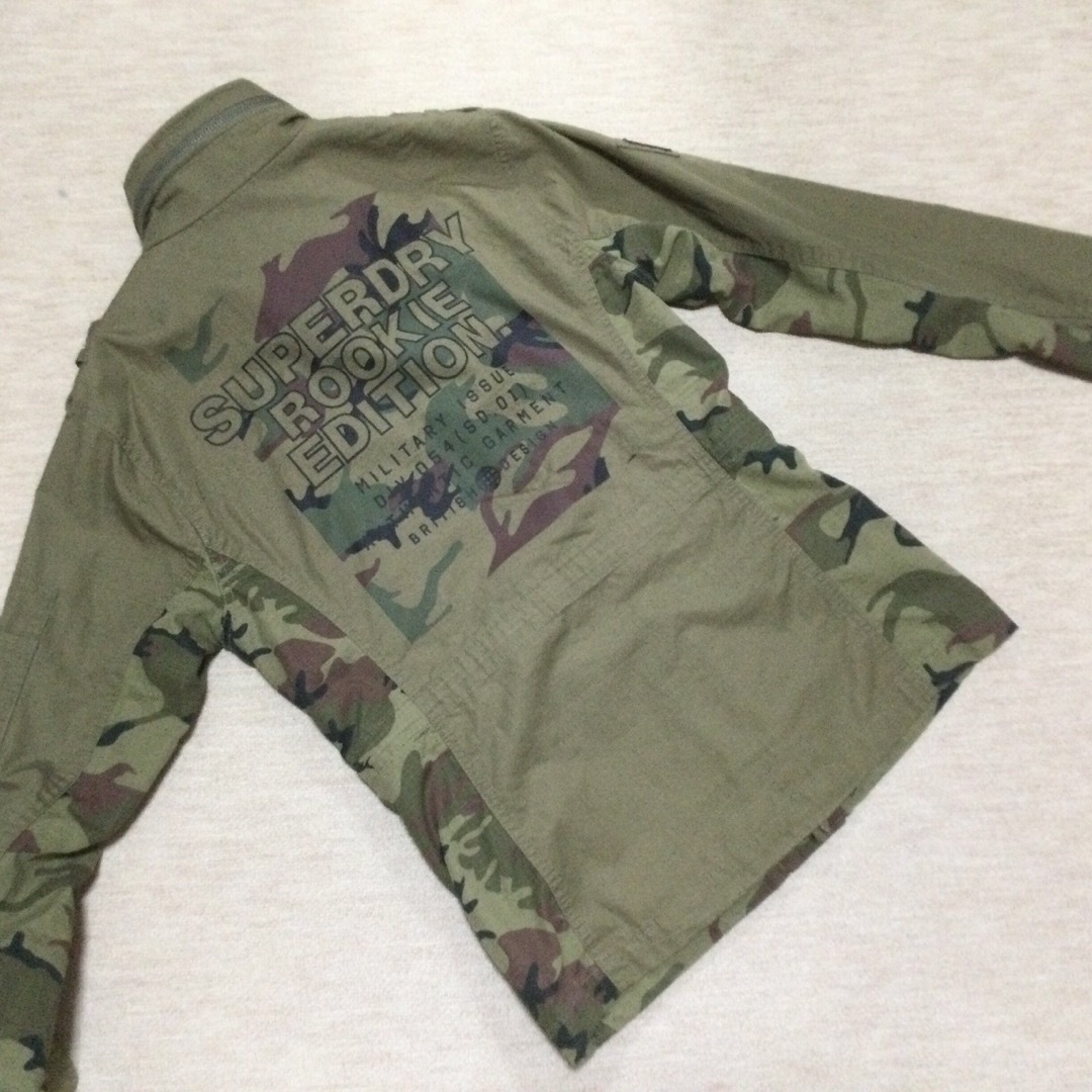 スーパードライ 極度乾燥(しなさい) M-65型ジャケットSサイズ メンズのジャケット/アウター(ミリタリージャケット)の商品写真